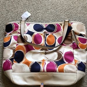 Brand new coach nylon bag